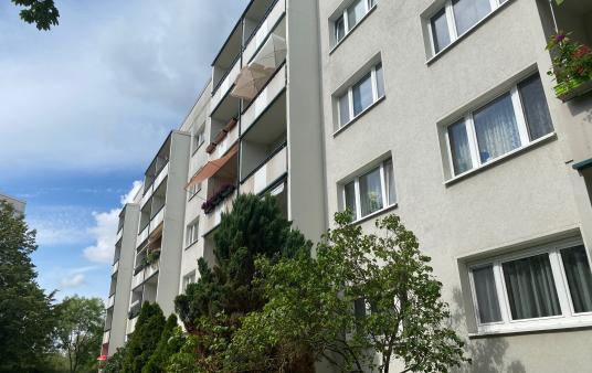 3-Raumwohnung mit Loggia und Blick ins Grüne sucht Kleinfamilie!